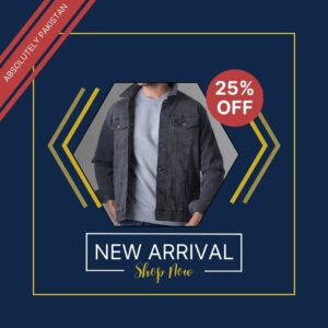 Denim Jacket -ABOSOLUTELYPAKISTAN